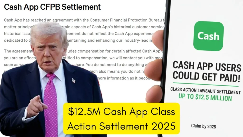 $12.5M Cash App Class Action Settlement 2025