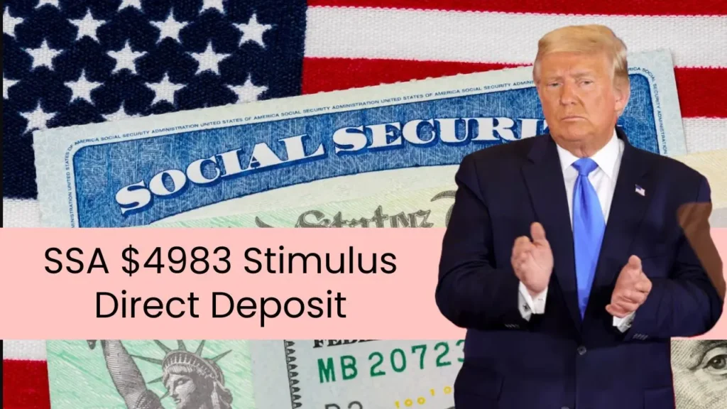 $4983 Stimulus Direct Deposit October 2025