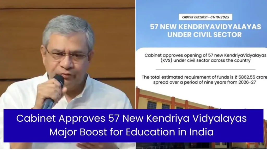 New Kendriya Vidyalayas