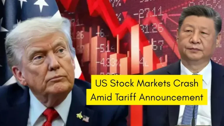 US Stock Markets Crash Amid Tariff Announcement