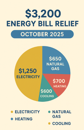 $3200 Energy Bill Relief October 2025