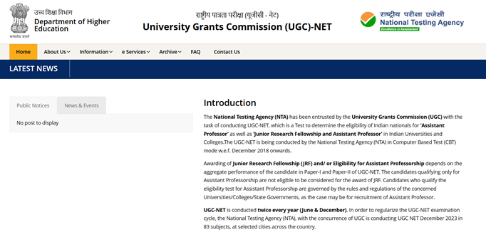 UGC NET Dec 2025 Notification